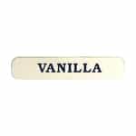 Vanilla Fragrance Machine Decal