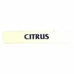 Citrus Fragrance Machine Decal