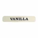 Vanilla Fragrance Machine Decal