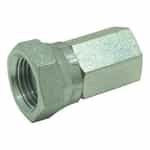 1405-6-4 Non-Working Straight Swivel - 3/8 Inch NPTF X 1/4 Inch Female NPSM