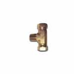 Non-Working Swivel Tee, 3/8M x 3/8F x 3/8F