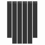 Replacement Front to Back 6 Basket Van Length Mitter, Black