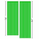 Universal Brush S804RB Side to Side Curved Basket Van Length Mitter, Sonny's SFM804 - Green