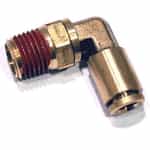 20-082 Kleen-Rite 90 Degree Elbow Swivel - 1/4 Tube X 1/4 MNPTF Pipe