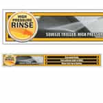 Deluxe High Pressure Rinse Menu Strip