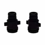 20381-007 Flojet Snap-In Tube Port Fittings - 3/4 Inch Garden Hose x Port, EPDM