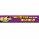 Touchless Automatic Car Wash Banner