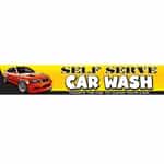 Self Serve Car Wash Banner
