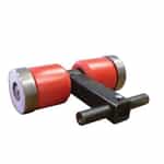 2 1/4" Econocraft Roller with Idler, Red - ECRCV214