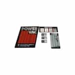 GinSan 104583 PowerVac Decals - Red