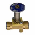 401PV Dema Less Coil NC Brass Solenoid Valve