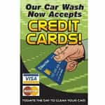 WMS115 Credit Card Sign