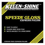 Speedy Gloss Bottle Decal