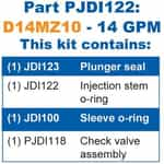 Dosatron Seal Kit PJDI122VF