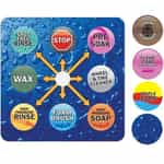 8 Rotary Decal Set