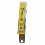 825SDYEL Hamel Yellow Detail Mat Clamp