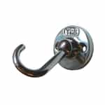 Dog Wash Shower Head Chrome Hanger: Single Prong