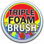 CB04631 Triple Foam Brush Circle Decal