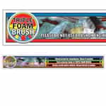 Deluxe Triple Foam Brush Menu Strip