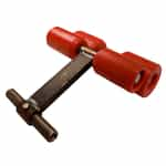 4 Wheel Mid Profile Roller, Red