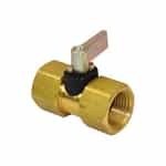 SMC 1130090 1/2 F x F Short Handle Mini Inline Ball Valves