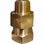 Kleen-Rite 3/8 MxF BRASS SWIVEL