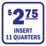 15085 Insert 11 Quarters Blue and White Decal