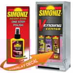 Simoniz 4 In. x 10 In. Overlay Decal - Simoniz One Step Polish