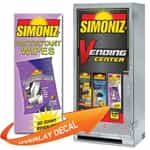Simoniz Protectant Wipes Decal, 4"x10" - 18-Mar