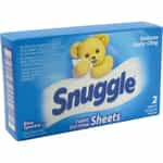 LE142 Snuggle Dryer Sheets Box