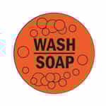 CB03461 Wash/Soap Circle Decal