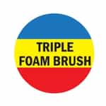 TriFoam Brush Circle Inserts Only for 8 & 10 Posit