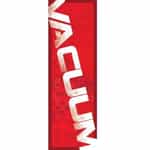 Red Grid Vacuum Tank Decal