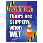 SIKR046N Wet Floor Caution Sign