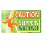 SIKR103N Wet Floor Car Wash Caution Sign