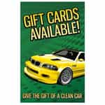 Gift Card Sign Insert
