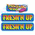 5323140 GinSan Fresh N Up Dome Decals
