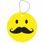 SE-1 Jenray Mustache Smiley Face Air Fresheners - 12 Pack