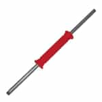 245S18MF RED Hamel Flow-Thru Car Wash Wand - 18", 1/4" M x 1/8" F