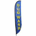 11.5 ft Dog Wash Banner Flag