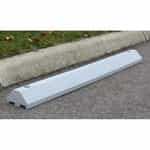 Ideal Shield 6' Gray Parking Block for concrete