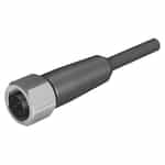 MQDC-WDSS-0415 Banner Sensors PVC Jacketed Single End Cordset - 4 Pin M12 Connector, Flying Leads, 5 M