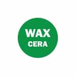 CB03463BL Bilingual Wax Circle Decal