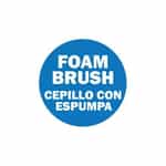 CB03464BL Bilingual Foam Brush Circle Decal