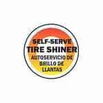 CB034617BL Bilingual Tire Shiner Circle Decal