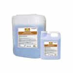 Gallons of car wash cleaner liquid