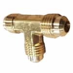10-162 Brass 1/2 SAE 45 Male Union Tee
