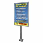 TSS Snap-Open Sign Frame, 28" x 44" - P28X44PS