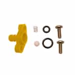 Dema Single Barb Rocket Injector Repair Kit, Yellow - 0.55 GPM