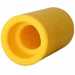 2" x 4" Yellow Pusher Wheel